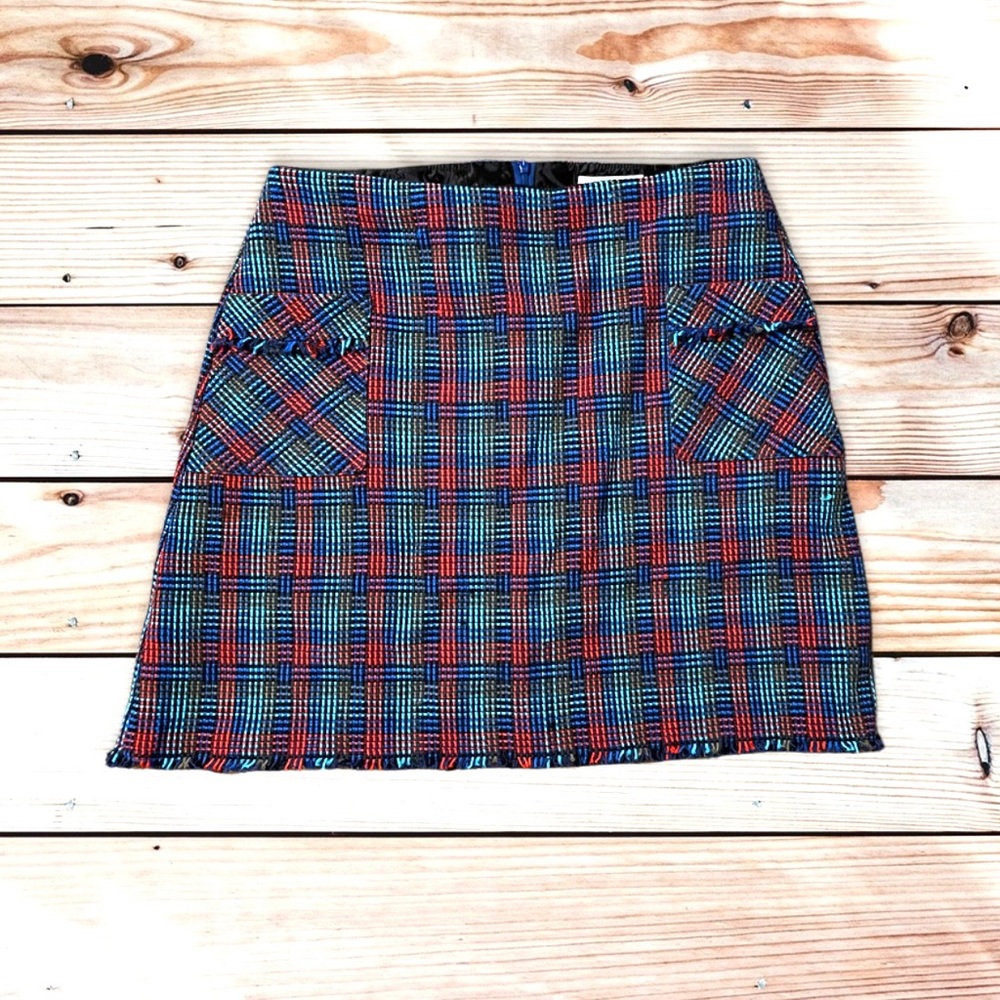 Boden tweed knit skirt